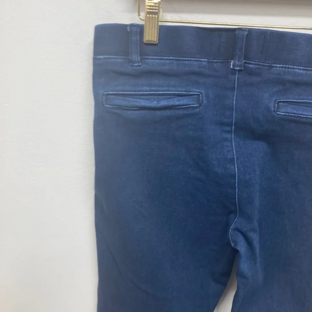 Betabrand straight leg yoga jean medium long